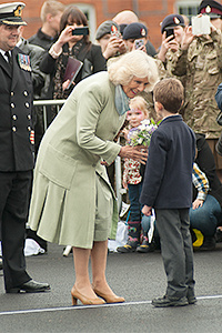 HRH The Duchess of Cornwall at DMS Whittington photographer by TWorld Studio Commercial Photographers